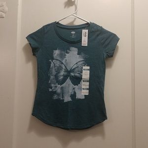 NWT Old Navy butterfly shirt size S (6/7)